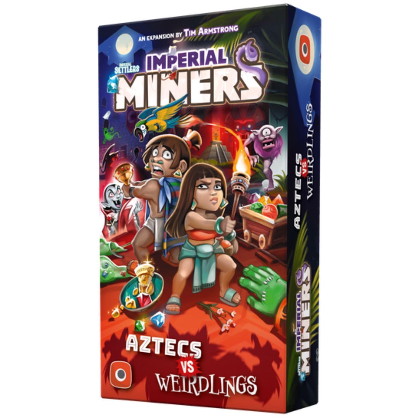 ビジネス+経済 Imperial Settlers Aztecs 2zzhgl6 Amazon.com: Portal Games Imperial Settlers Aztecs Game